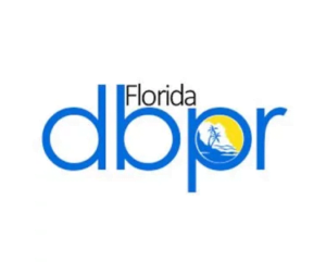 Logo of Florida department of professionals
